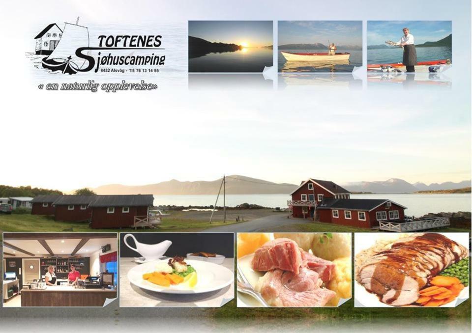 Toftenes Sjohuscamping Alsvåg Extérieur photo